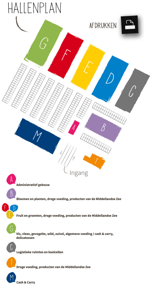 Afdrukken hallenplan