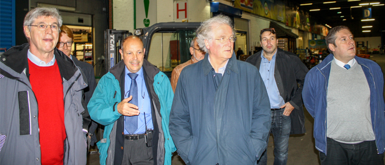 Visite du ministre Didier Gosuin